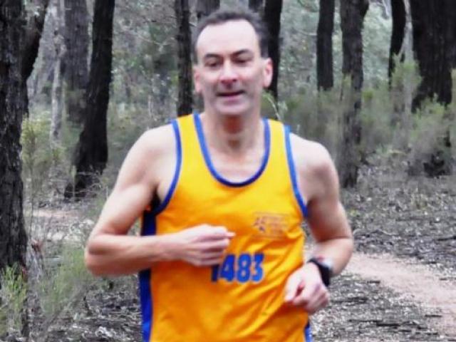 Greg Hilson, winner of the 2014 Rising Sun Hotel 3200m